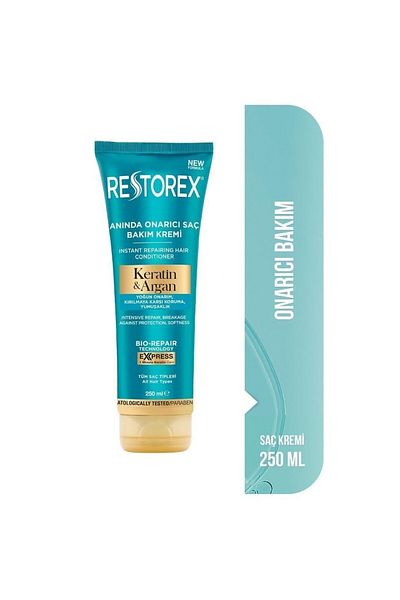 Restorex Keratin Argan Repair Hair Care Cream 250 ml 2 Pieces