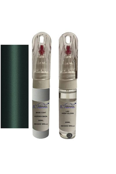 YLKRS AUTOMOTIVE Kit retus vopsea touch up Bentley Continental 9016 (Spruce)