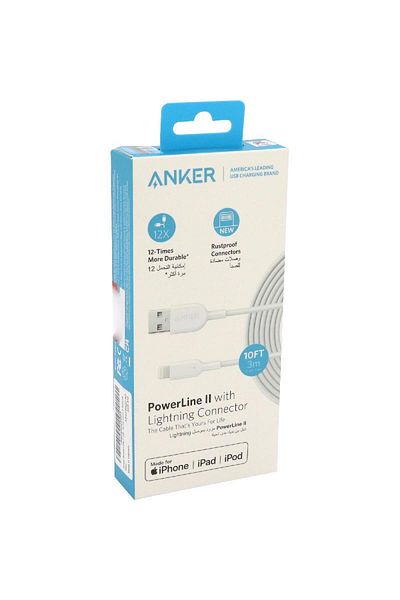 Anker PowerLine II Lightning to USB Standard Cable