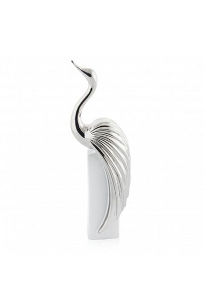 HomeVibes Figurină decorativă Birdonpedestal
