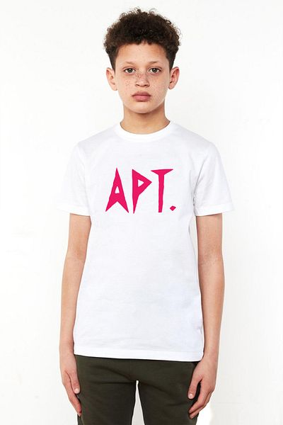 Tshirthane Blackpink Apt White Kids Bicycle Tshirt