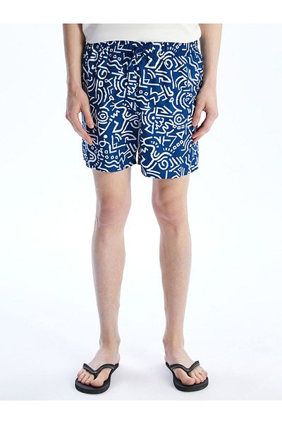 LC Waikiki XSIDE Short Length Patterned Men's Swim Shorts