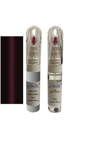 YLKRS AUTOMOTIVE Kit retus vopsea touch up Volvo 70 Serie 463 (Blackcurrant)