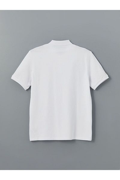 LC Waikiki Ανδρικό μπλουζάκι LCWAIKIKI Classic Plus Size Polo γιακά 100% βαμβάκι