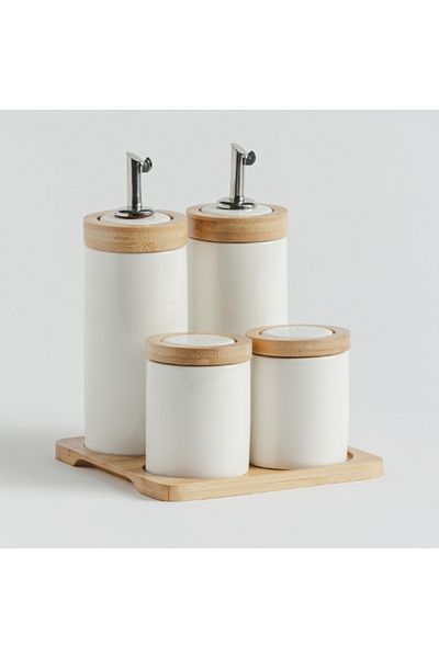 HomeVibes Set 4 recipiente CAMBINE