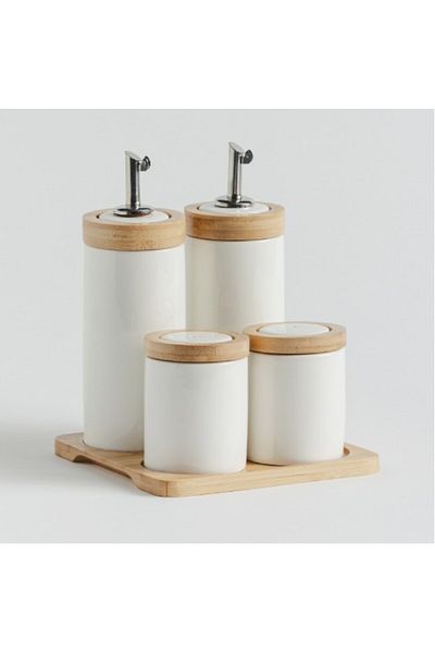HomeVibes Set 4 recipiente CAMBINE