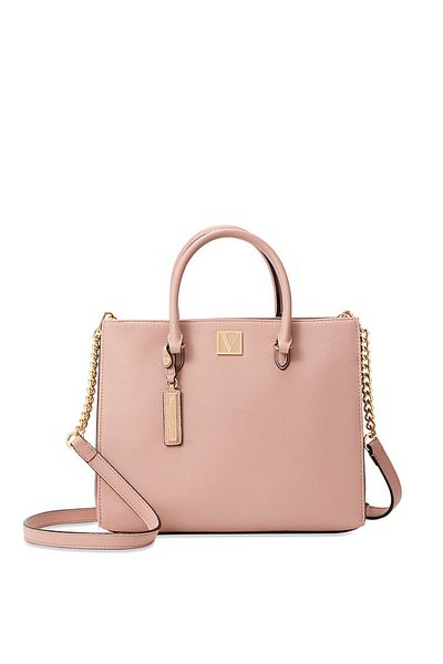 Victoria's Secret Geantă, The Victoria Structured Satchel, Orchid Blush