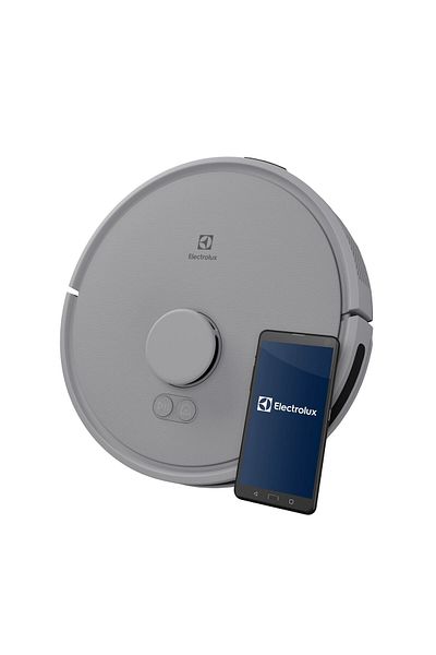 Electrolux Aspirator robot er71hw1ug, 3200 mAh, 46 wh, 4 viteze, până la 140 de minute, 280 ml, gri