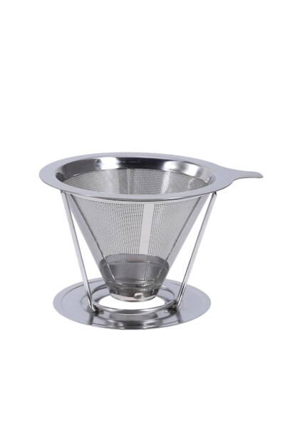 motor starter Filtru de cafea Ultra-fin VonShef 1000093, Inox, Suport sita