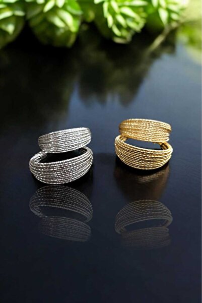 Öze Aksesuar VİP HALKA KÜPE KARARMAZ ALERJİ YAPMAZ