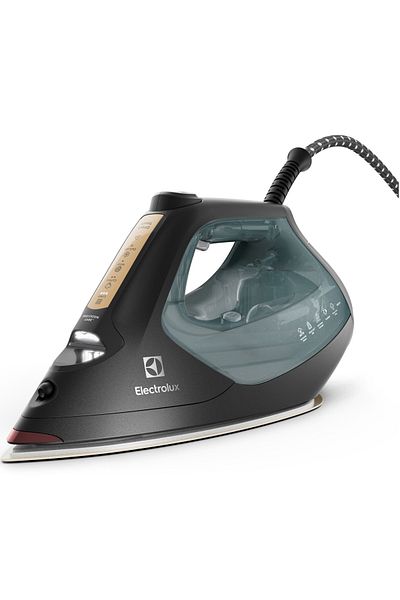 Electrolux 800 E8SI2-8OG iron, 2800 W, digital control panel, ocean green/gray