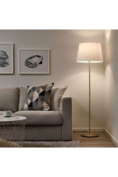 SerenityHaven Retro Metal Dekoratif Eskitme Kaplama Rustik Köşe Lambası Lambader