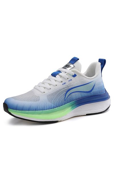AX Boxing Men's Canvas Sports Shoes, Lightweight Foam Sole, Memory Foam Insole, White-Green, 40, Ax Boxing