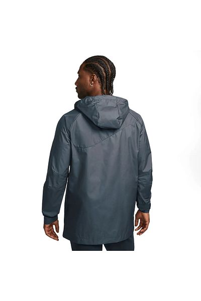 Nike Dj6301-451 Мъжко футболно яке с качулка и пълен цип