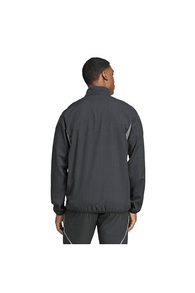 adidas Мъжко черно яке с яка стойка Tiro25C Pre Jkt