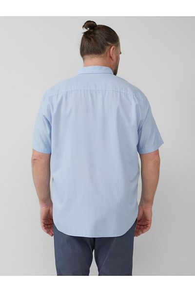 s.Oliver Big Sizes Men's Shirt Big Sizes, Short Sleeve, Chest Pocket