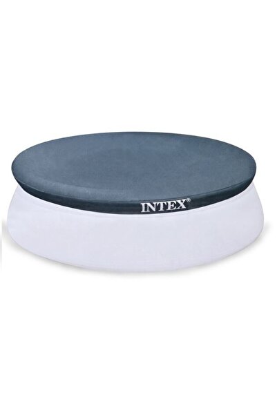 Intex Protective Pool Cover, PVC, Resistant to Solar Radiation, 244x30 cm, Blue