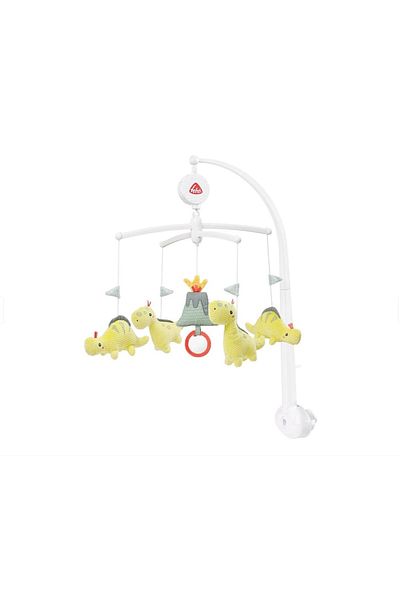 Baby Fehn Mobile musical carousel - Happy Dinosaurs