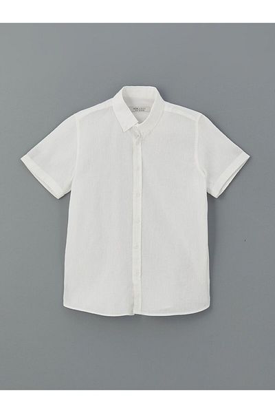 LC Waikiki Koszula chłopięca LCW Vision Linen Blend