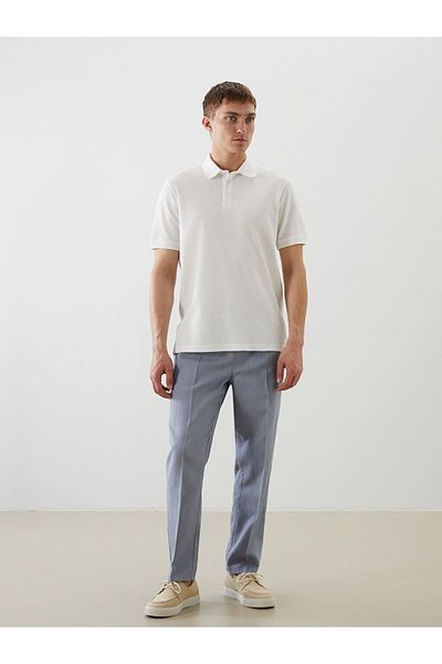 LC Waikiki LCW Vision Herren-T-Shirt mit Polokragen und kurzen Ärmeln