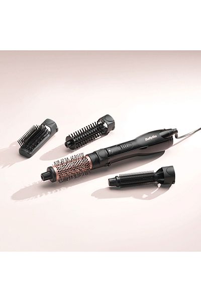 BABYLİSS Perie cu aer cald Smooth Finish 1200W AS122E cu 4 accesorii BaByliss