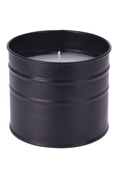 Homelux Candle Against Mosquitoes, Lemon Scent, Metal Holder, 6.5x6 cm, 30 g