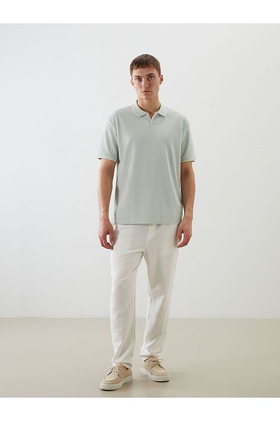 LC Waikiki Ανδρικό μπλουζάκι LCW Vision Polo με κοντό μανίκι Basic