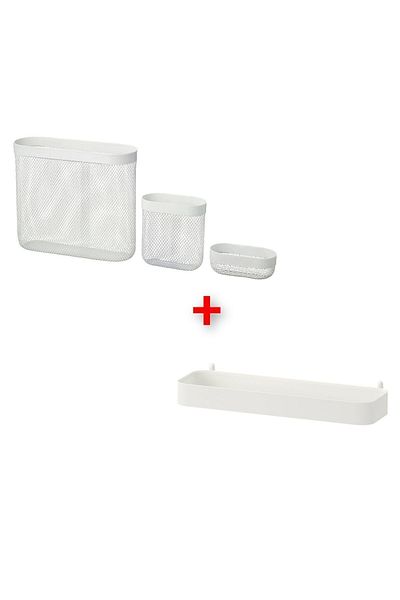 Hümasel Skadis 4 Pieces Multi-Purpose Steel Board Parts
