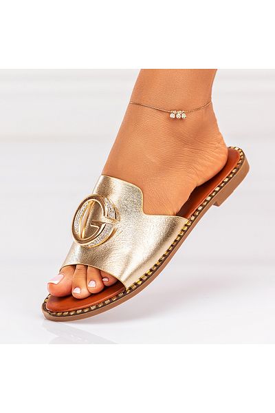Lush Fashion Women's Slippers Made of Eco-friendly Leather