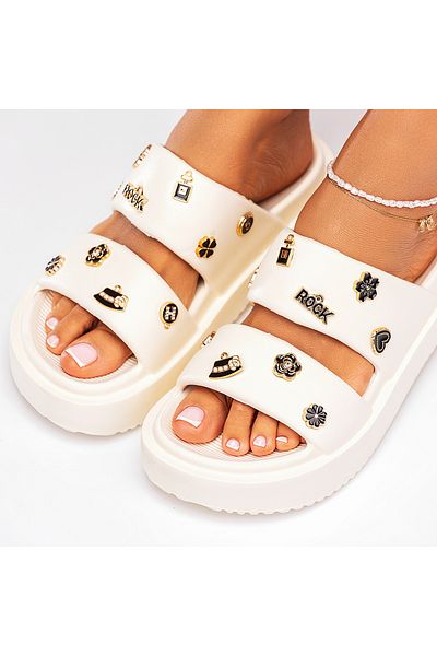 Lush Fashion Women's Foam Slippers