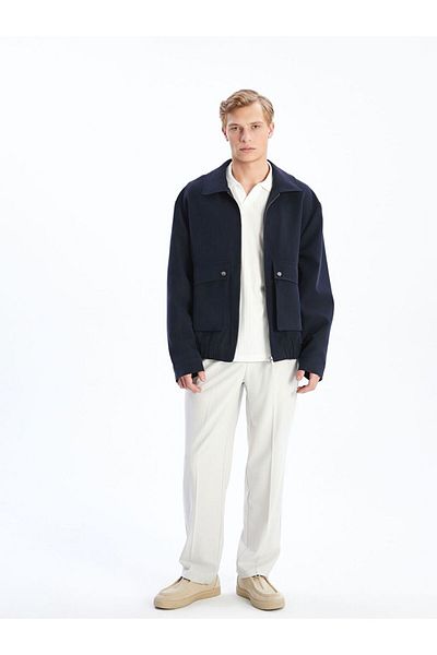LC Waikiki LCW Vision Standard Mold Shirt Collar Men's Coat