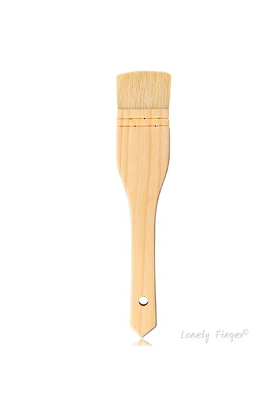 choice2 فرشاة متوسطة الحجم من شعر الهاك، 1/3 قطع، فرش طلاء مسطحة من شعر الهاك...