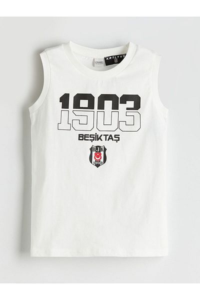 LC Waikiki Lcw Kids Crew Neck Besiktas Printed Boys Singlet