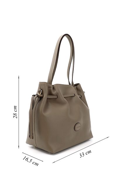 GÖNDERİ(R) Women / Girls Mink Genuine Leather Hand and Shoulder Bag