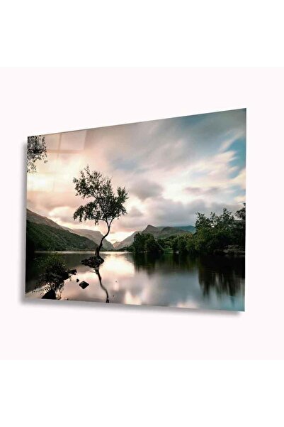 idealizbiz Pictură din sticlă peisaj 4 mm Sticlă temperată durabilă