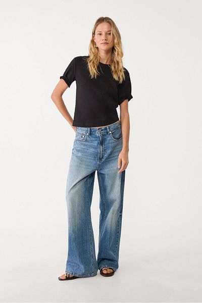 Stradivarius Basic heavy weight regular fit T-shirt