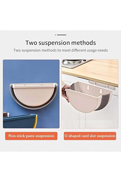 TCJJ Set of 2 hanging baskets, TCJJ, plastic, 28X15X14.5 cm/25.3X17.5X28.6 cm