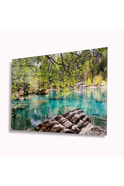 idealizbiz Τοπίο Γυάλινος Πίνακας 4mm Ανθεκτικό Tempered Glass