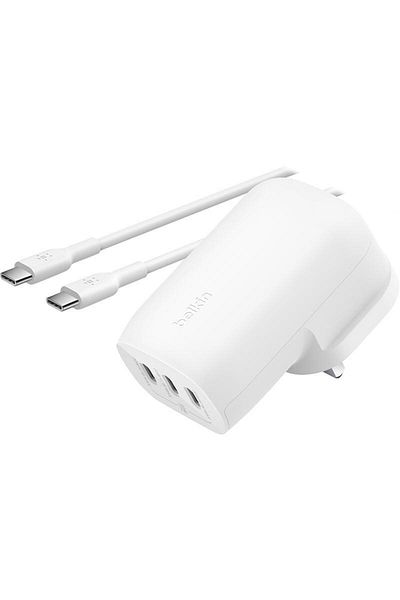 Belkin Boost Charge 3-Port USB-C Wall Charger with PPS 67W