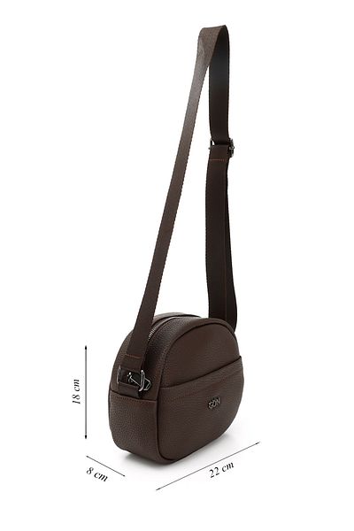 GÖNDERİ(R) Women/Girls Brown Long Strap Shoulder Bag
