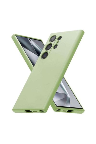 Gtech Cloud Skin Phone Case Compatible with Samsung Galaxy S25 Ultra, Microfiber Interior, Green