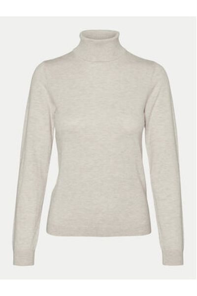Vero Moda vero moda Women's Turtleneck 10320450 Beige