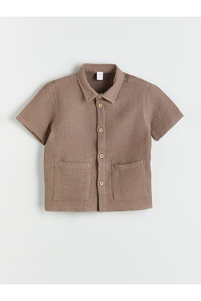 LC Waikiki Детска тениска LCW Basic с джобове и детайли за момче