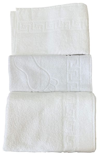 TRUVA Set Towel White 50x90, 50x70, 70x140