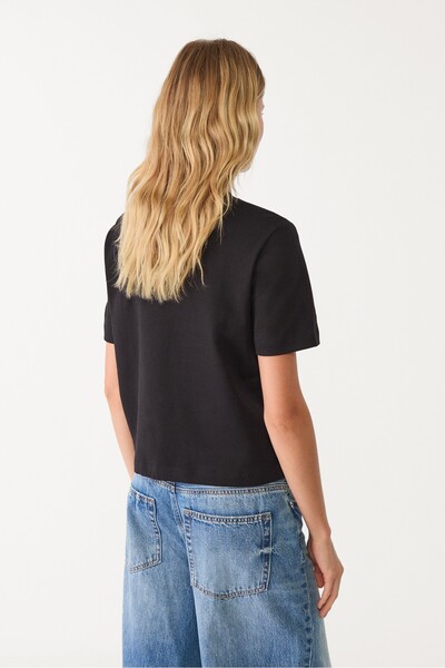 Stradivarius Basic heavy weight regular fit T-shirt