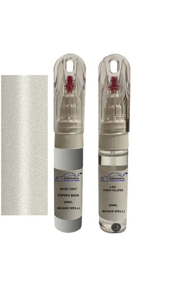 YLKRS AUTOMOTIVE Kit retus vopsea touch up Mercedes Benz CL-Klasse 048 (Designo Mysticweiss 2)