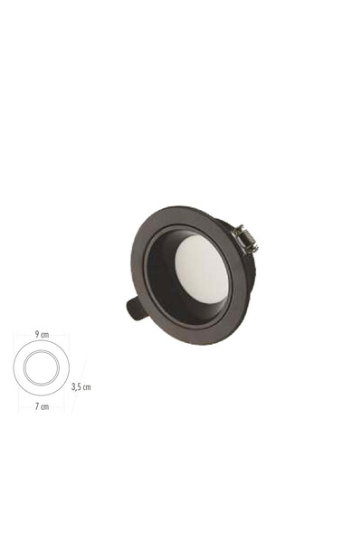 Cata CT-5261 8 WATT BAŞAK SİYAH KASA COB LED SPOT 3 RENK