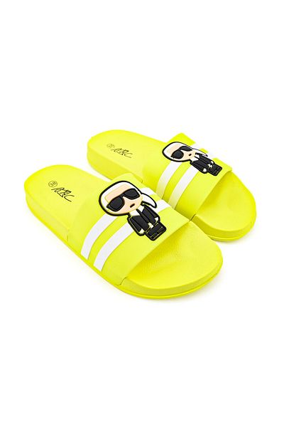 Tmall Women's Casual Slippers, Made of Eco-leather, SP118, Yellow