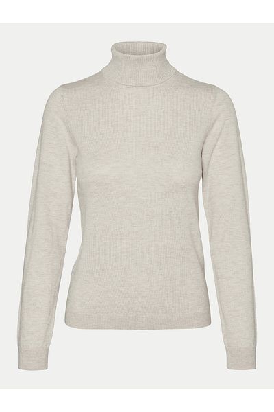 Vero Moda vero moda Women's Turtleneck 10320450 Beige