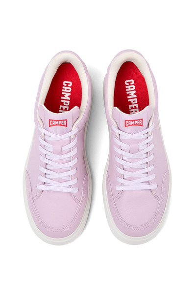 CAMPER Kadira Purple Genuine Leather Walking Shoes Flexible Classic Design Soft Sole RunnerK21